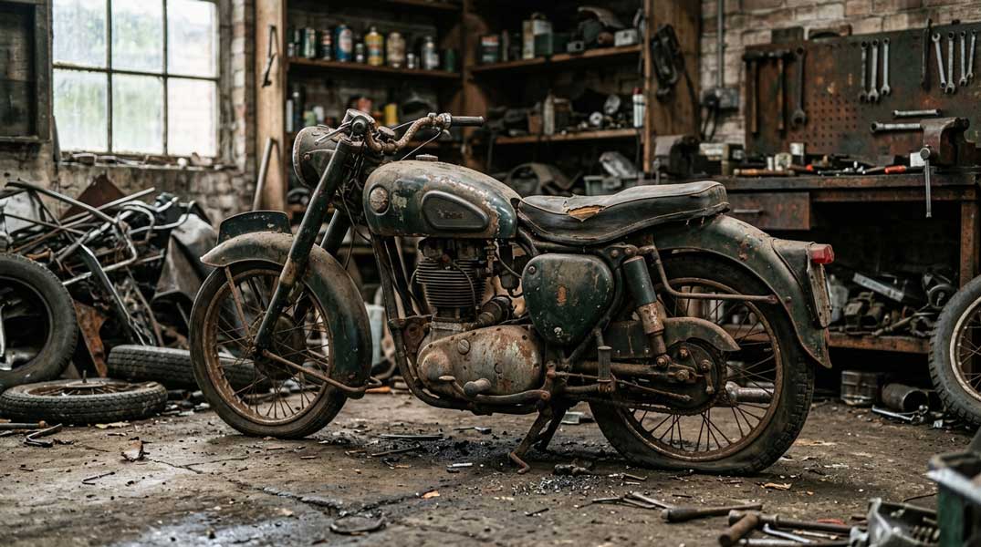 scrap my motorcycle
