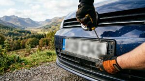 The number plate retention process: registration moves from car to V778 certificate for £80