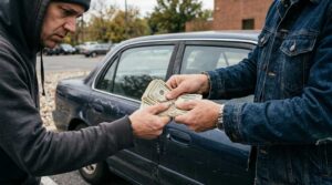 Cash-for-cars red flags: cash in hand, no ID check, no licence, falsified records