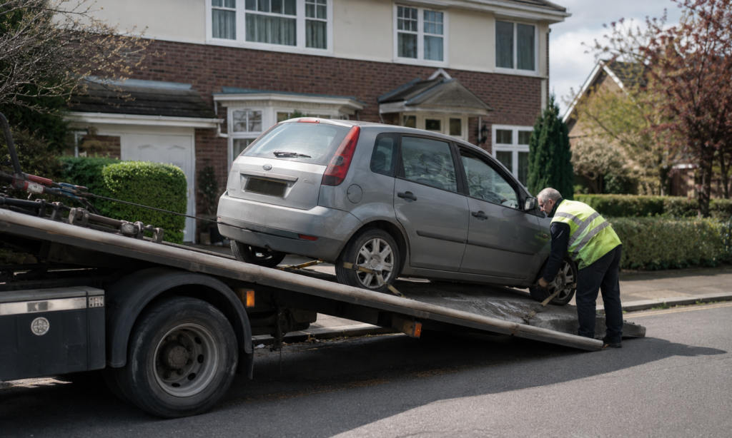 Best place to scrap my car in the UK, comparing licensed ATF quotes with free collection