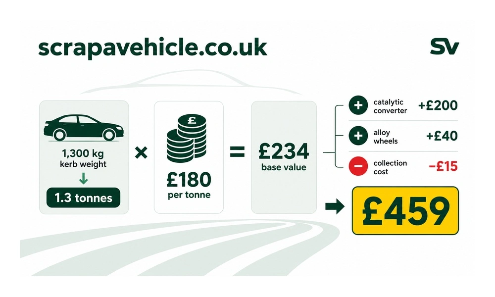 How Scrap Car Prices Are Calculated