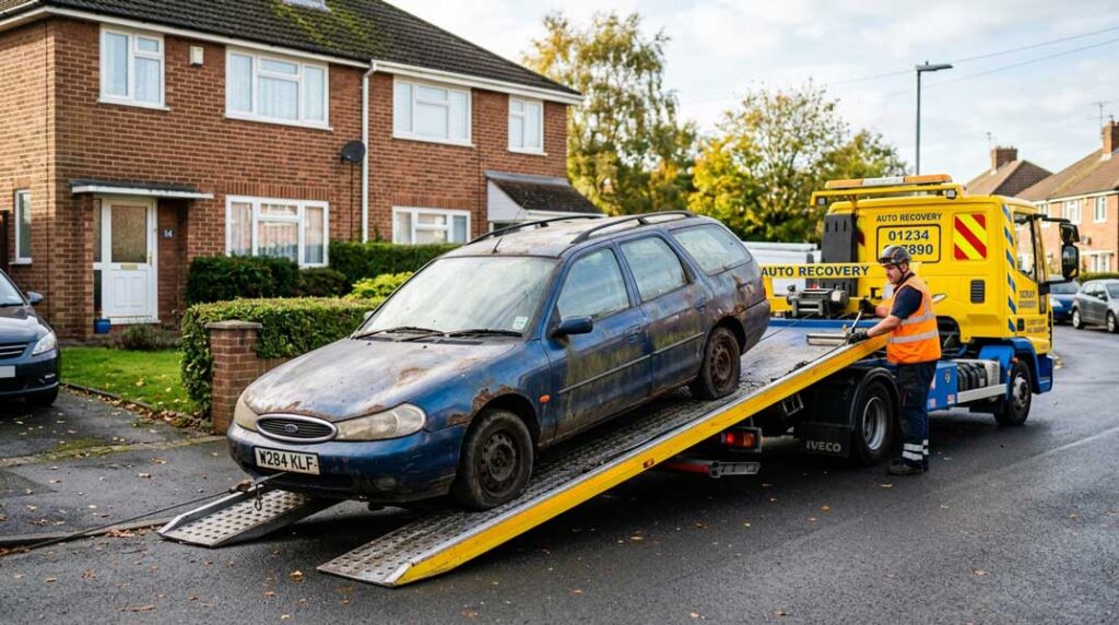 how to scrap a car
